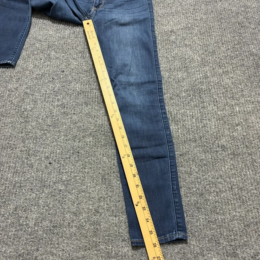 Hollister Womens Jean Legging Size 3S 26x27 Blue Denim Casual Stretch Low Rise‎